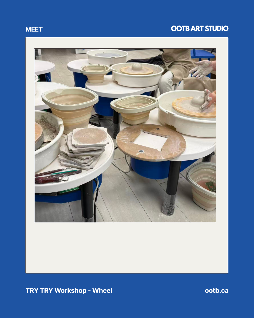 Try Wheel throwing (one time)