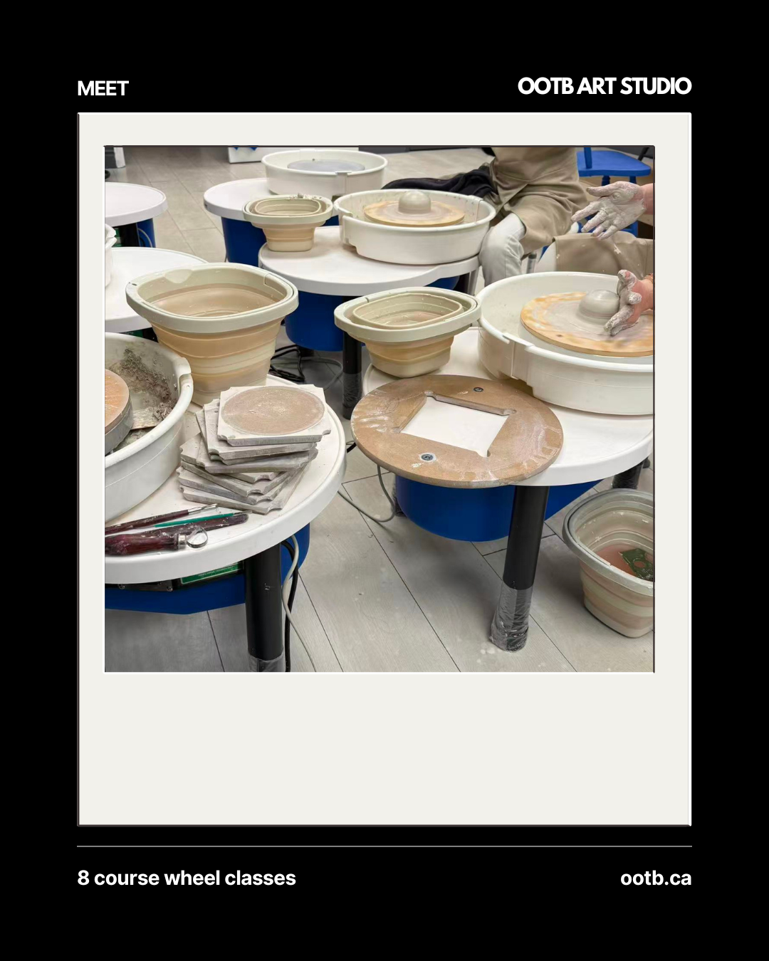 Wheel throwing （8 course classes ）