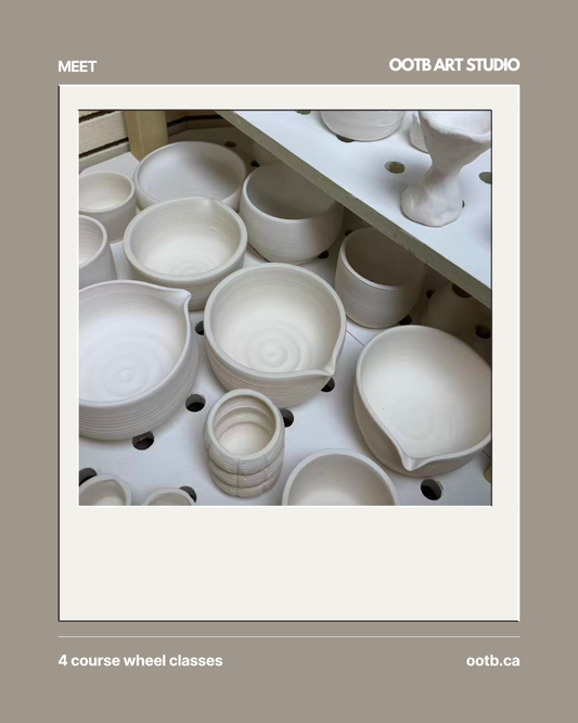 Wheel throwing （4 course classes ）