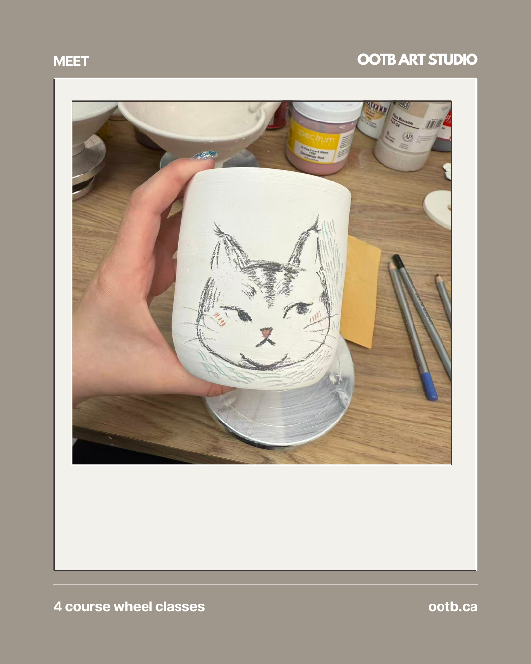 Wheel throwing （4 course classes ）