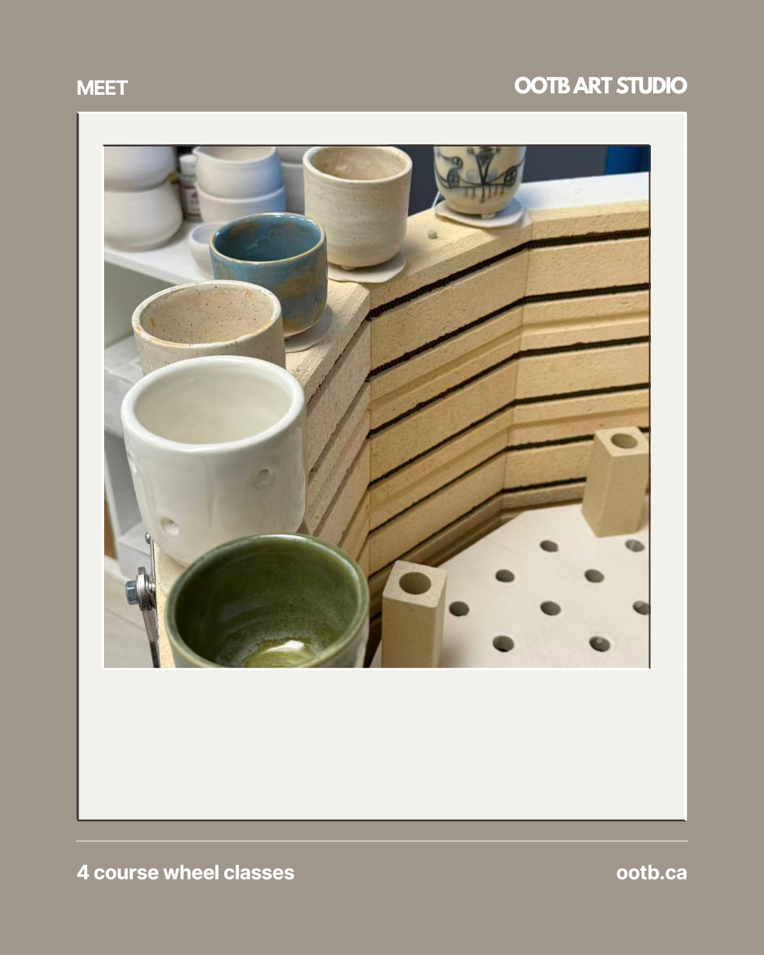 Wheel throwing （4 course classes ）