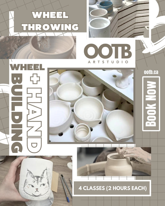 Wheel throwing （4 course classes ）